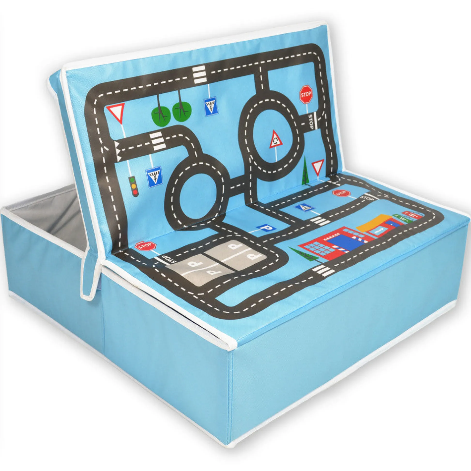 Flat River Group Fun2Give Pop-it-Up Diecast Car Garage with Road Playmat and Storage* Playsets & Racetracks