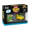 Calendar Holdings, LLC Funko Bitty POP! TMNT 0.9 inch Vinyl Ride - Leonardo with Turtle Van* Funko|Funko