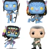 Flat River Group Funko POP! Avatar 3.75 inch Vinyl Collectors Set - Jake Sully, Neytiri, Battle Neytiri, Miles Quaritch* Funko|Funko