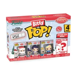 Calendar Holdings, LLC Funko POP! Bitty Rudolph Holiday Vinyl Figures 4-Pack with Display Case* Funko|Funko