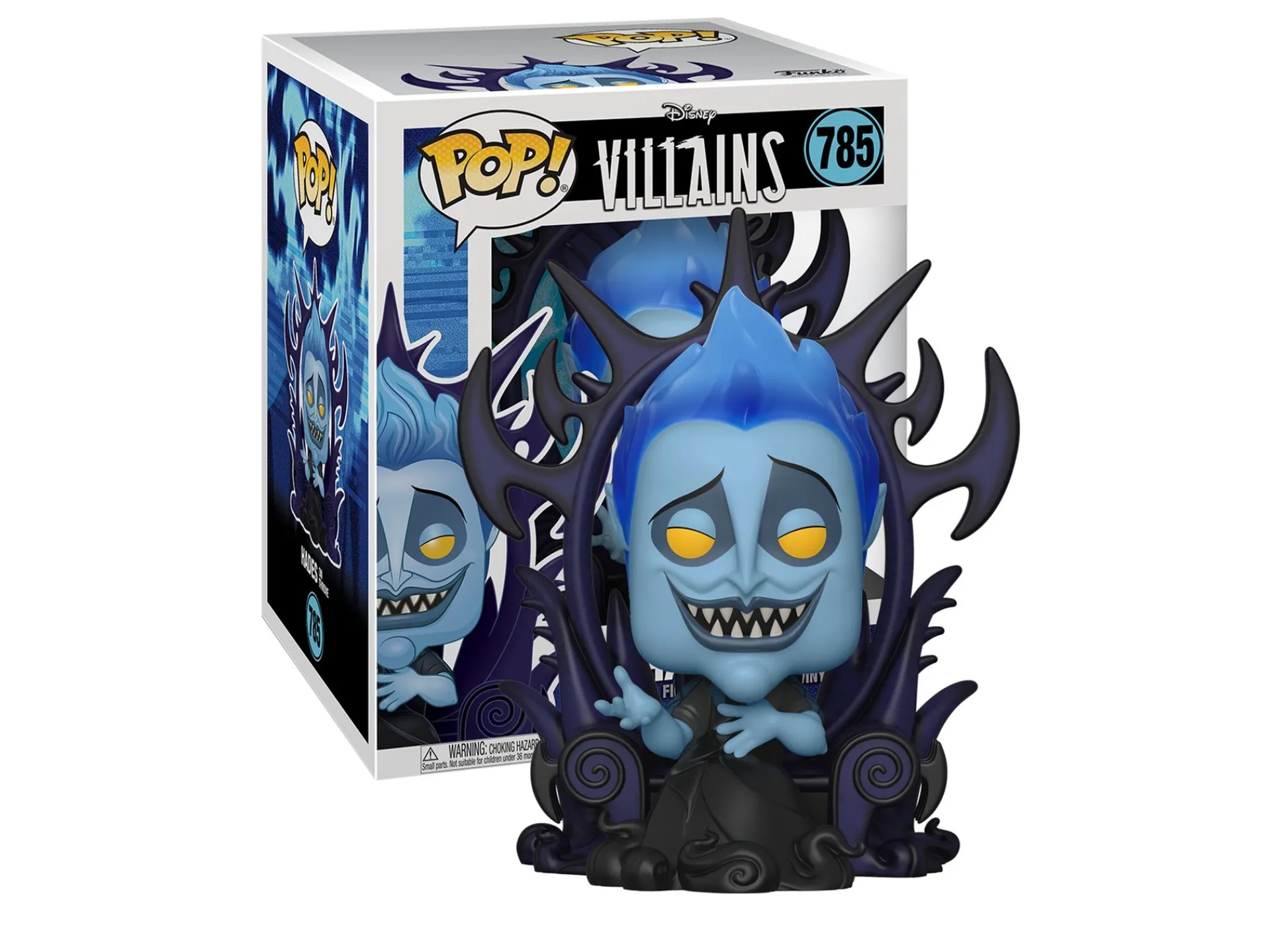 Macy's - Supplier Funko POP! Deluxe: Disney Villains - Hades on Throne 6-inch Vinyl Figure* Fan Vault|Funko