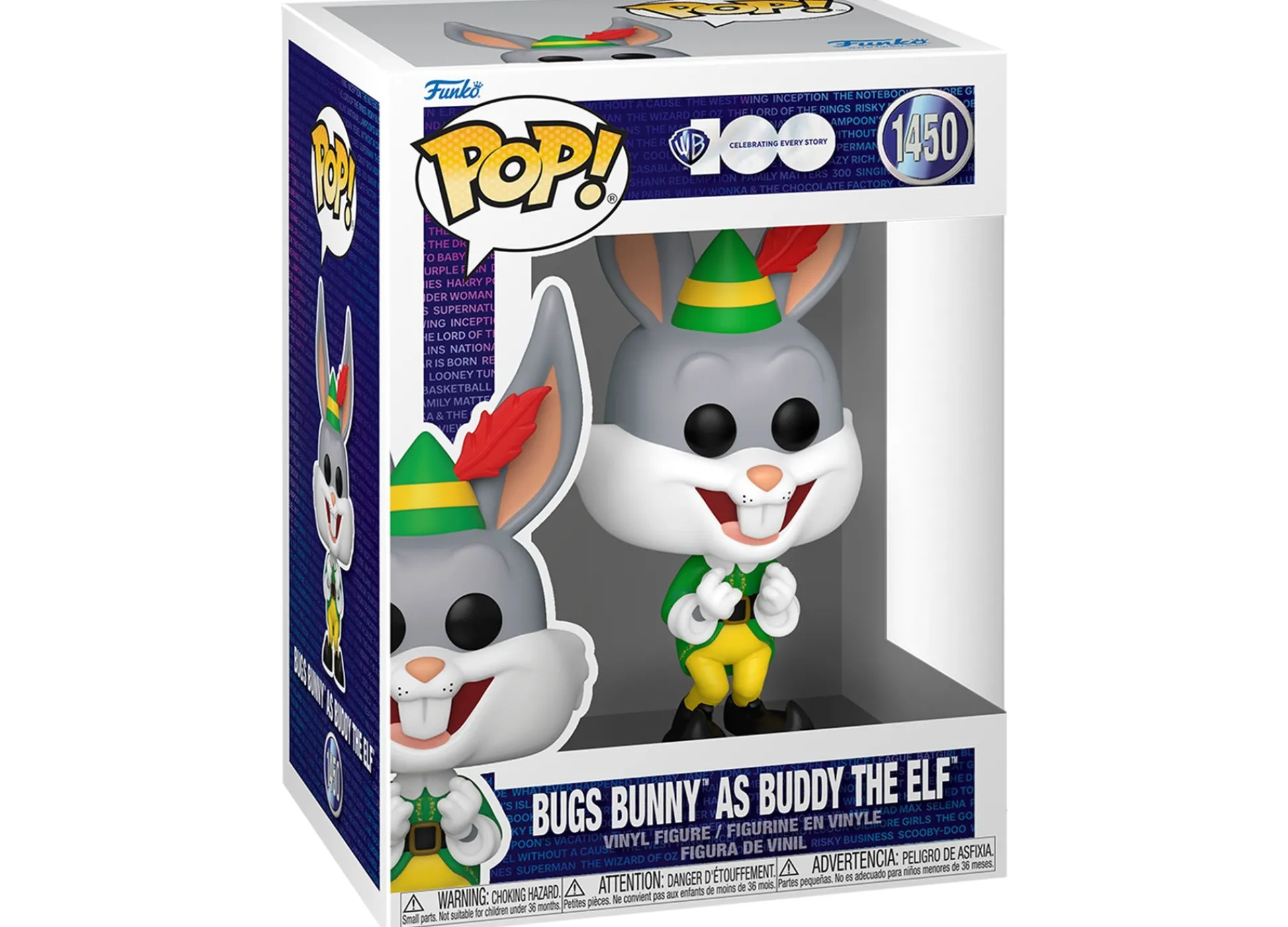 Macy's - Supplier Funko POP Movies: WB100 - Bugs as Buddy - Elf Edition* Funko|Funko