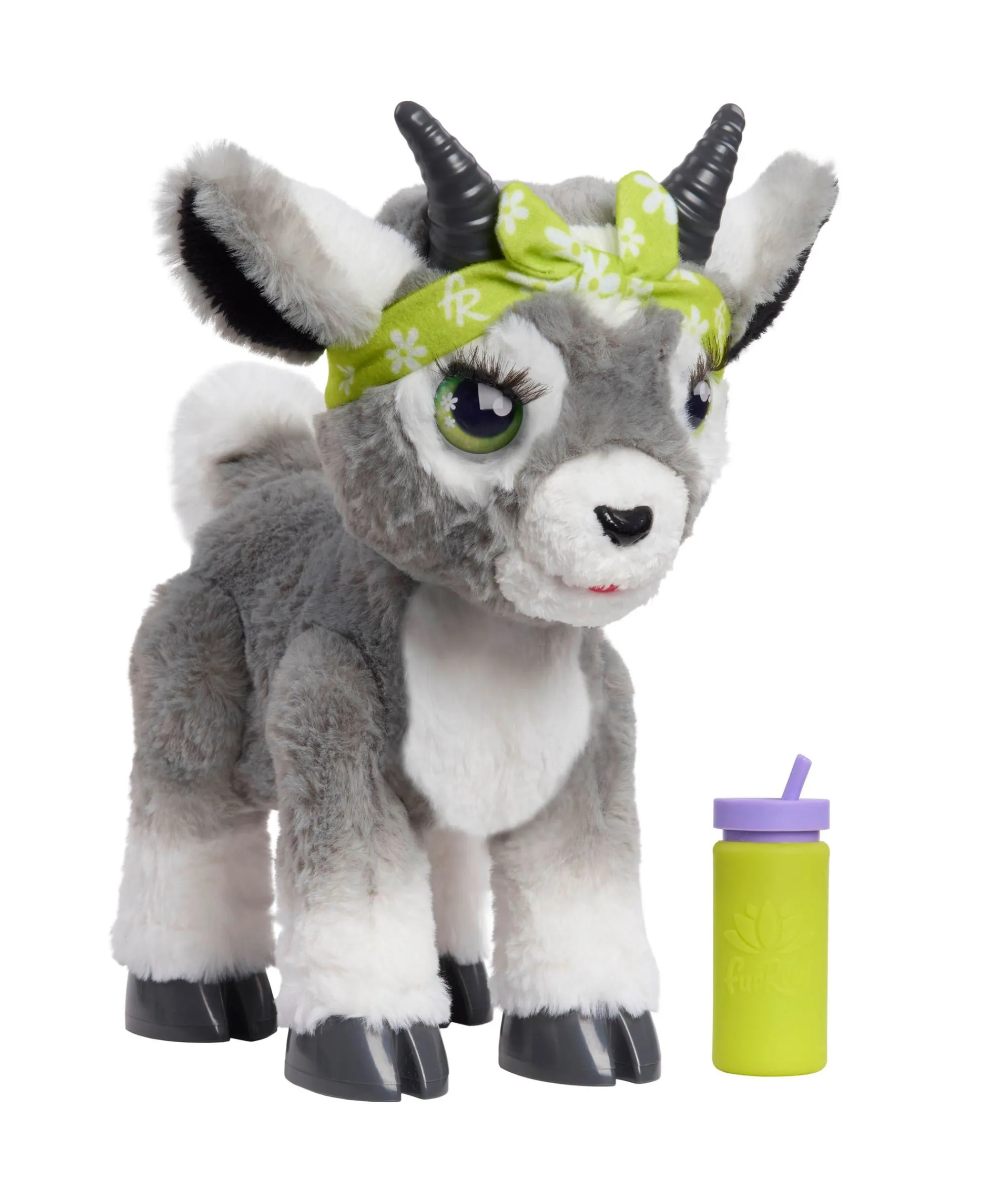 Macy's - Supplier FurReal Daisy the Yoga Goat - Interactive Plush Toy* Stuffed Animals & Plush Toys