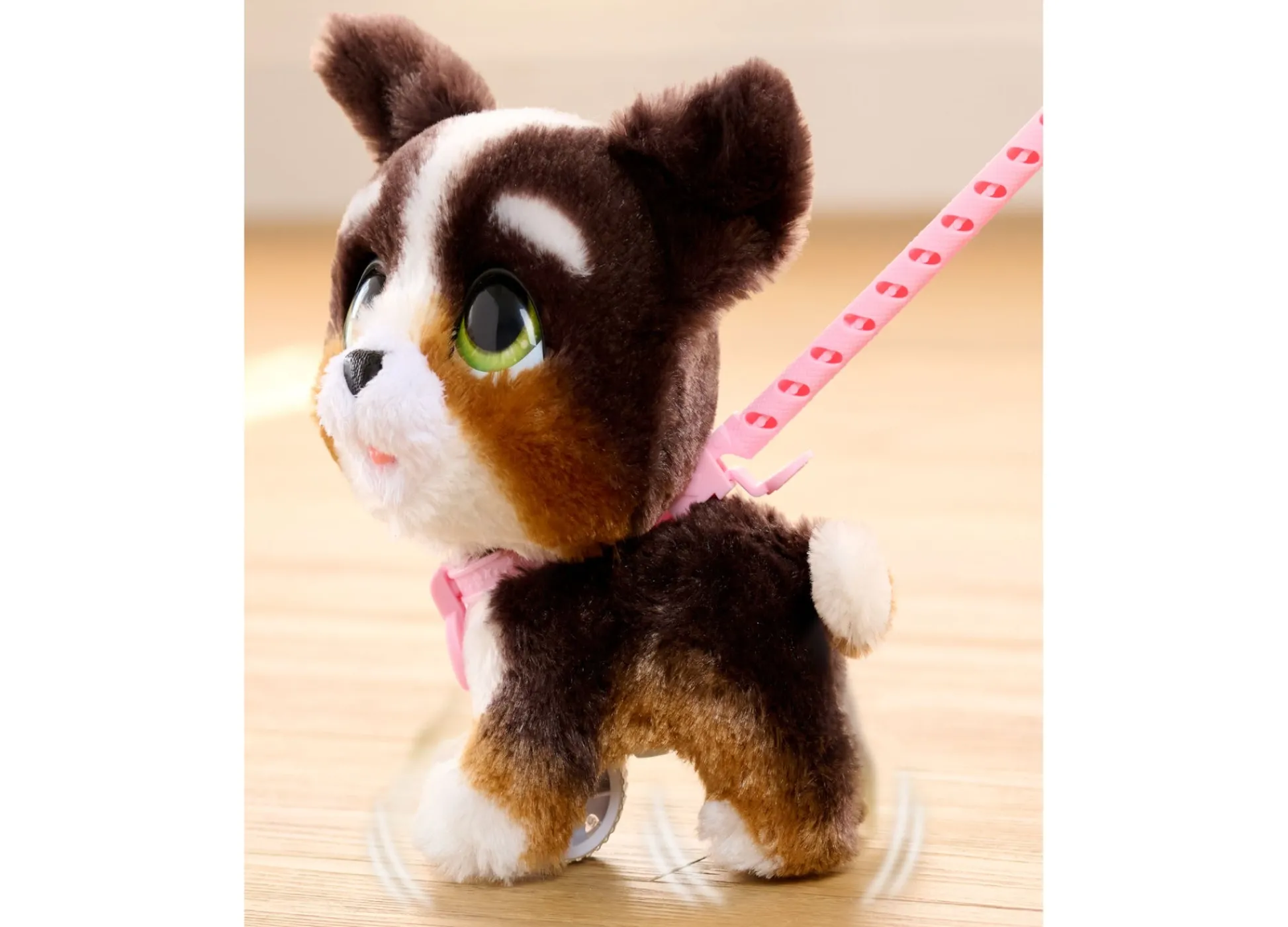 Macy's - Supplier FurReal Walk-A-Lots Bernedoodle Interactive Plush Puppy Toy* Interactive Dolls & Pets|Stuffed Animals & Plush Toys