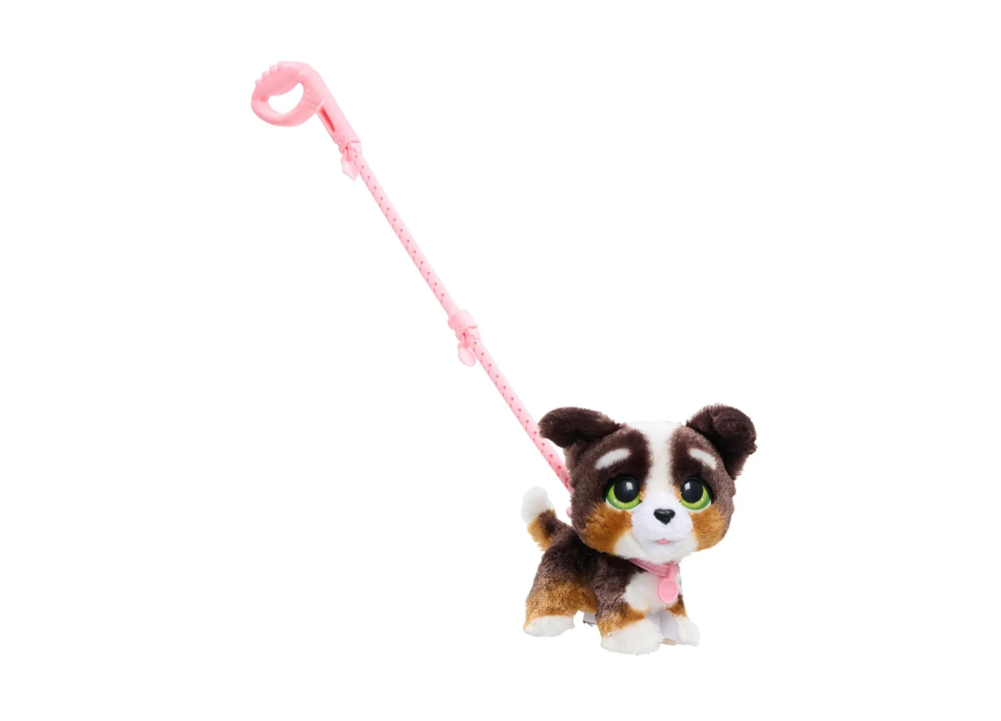 Macy's - Supplier FurReal Walk-A-Lots Bernedoodle Interactive Plush Puppy Toy* Interactive Dolls & Pets|Stuffed Animals & Plush Toys