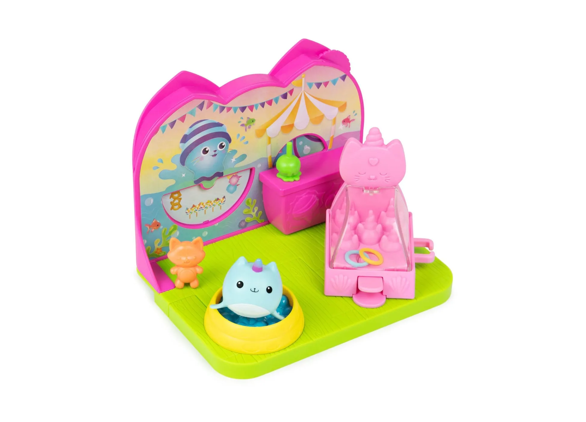 Macy's - Supplier Gabby's Dollhouse Carnival Room Playset with Kitty Narwhal Figure and Accessories* Stuffed Animals & Plush Toys