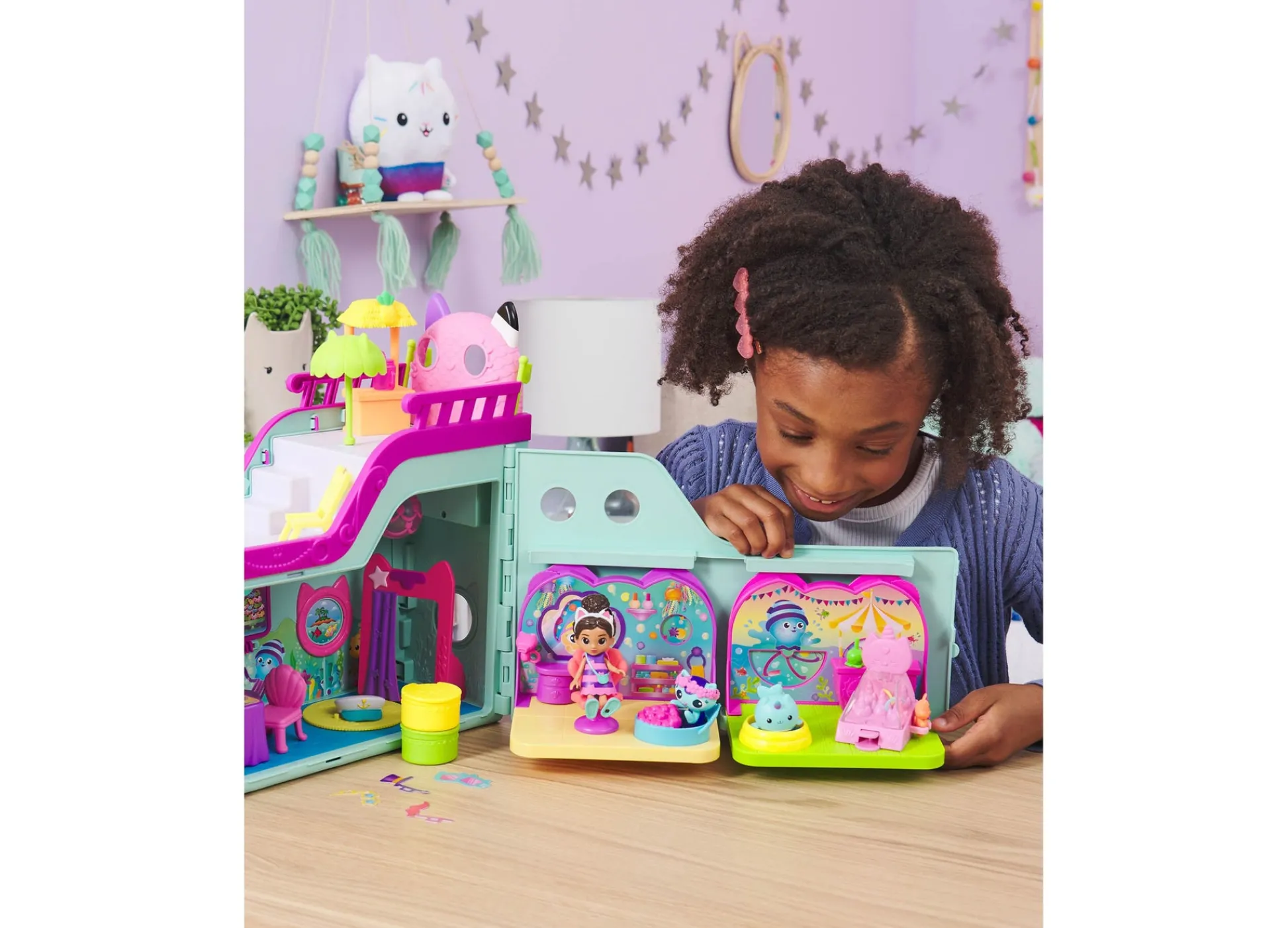 Macy's - Supplier Gabby's Dollhouse Carnival Room Playset with Kitty Narwhal Figure and Accessories* Stuffed Animals & Plush Toys
