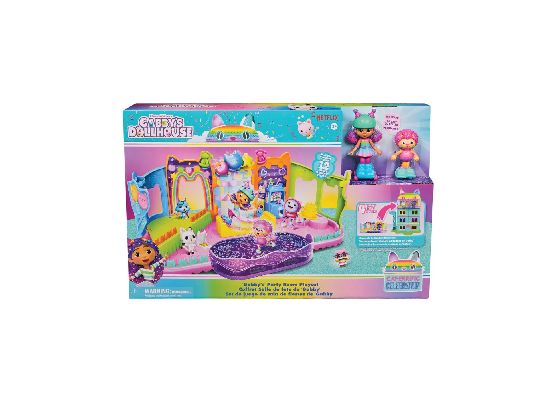 Macy's - Supplier Gabby's Dollhouse Party Room Playset with Exclusive Toy Figures* Stuffed Animals & Plush Toys