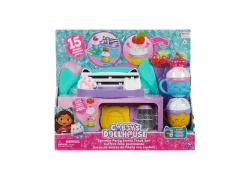 Macy's - Supplier Gabby's Dollhouse 15-Piece Hot Cocoa Party Playset with Rotatable Whip Cream Feature* Kitchens & Play Food|Dress Up