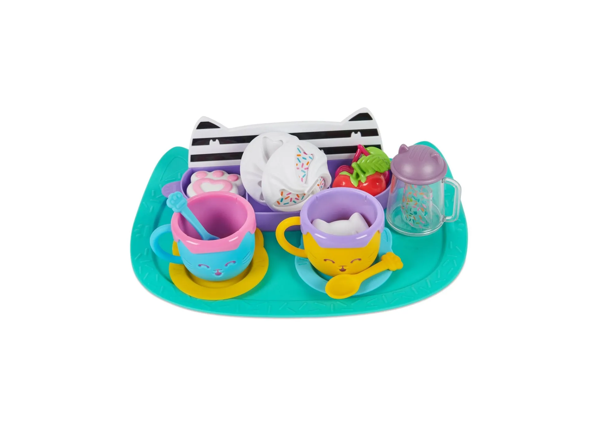 Macy's - Supplier Gabby's Dollhouse 15-Piece Hot Cocoa Party Playset with Rotatable Whip Cream Feature* Kitchens & Play Food|Dress Up