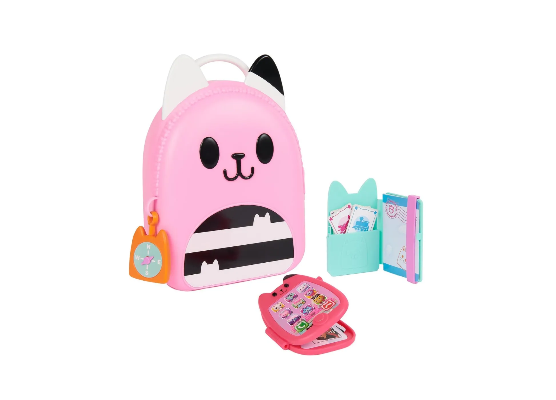 Macy's - Supplier Gabby's Dollhouse 11-Piece On-The-Go Travel Set - Pretend Play Adventure* Stuffed Animals & Plush Toys