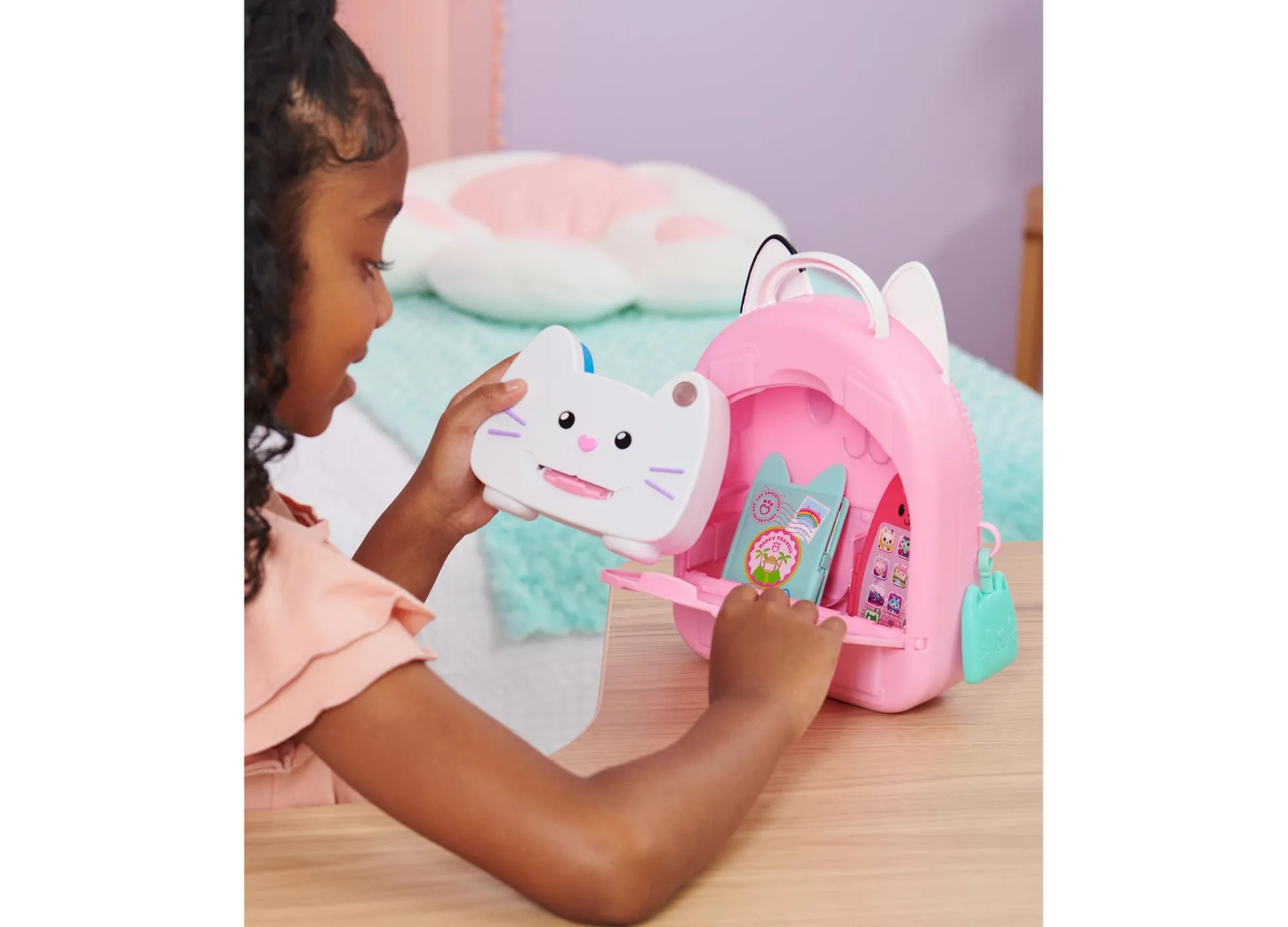 Macy's - Supplier Gabby's Dollhouse 11-Piece On-The-Go Travel Set - Pretend Play Adventure* Stuffed Animals & Plush Toys
