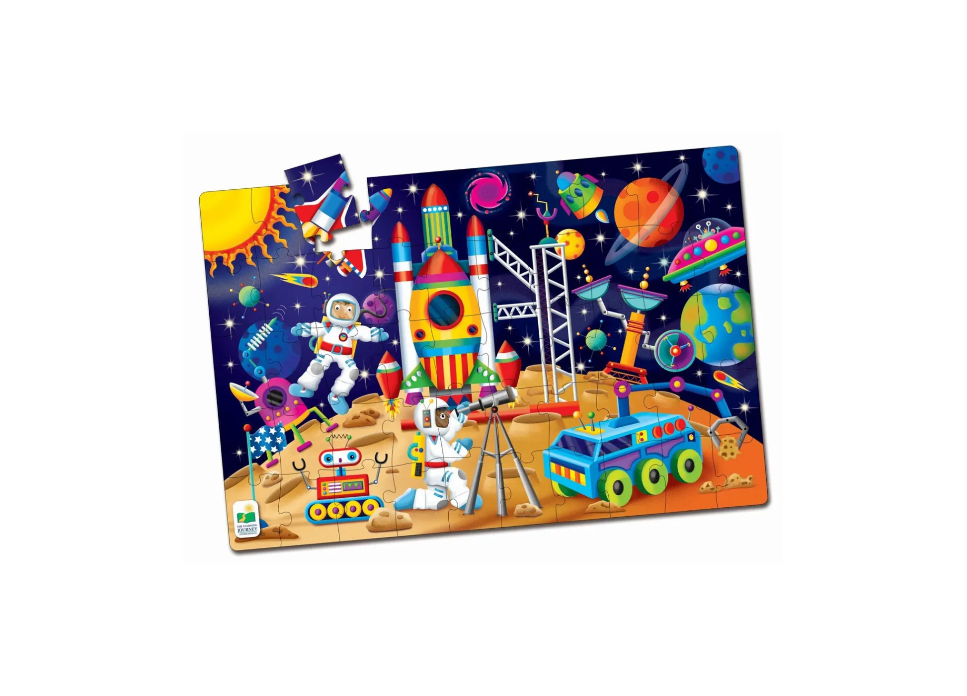AreYouGame Galactic Explorer Jumbo Floor Puzzle - 50 pc* Puzzles