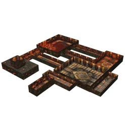 Flat River Group Gale Force 9: Tenfold Dungeon - Modular Mines of Khazad Terrain Set* Miniature Figures & Games