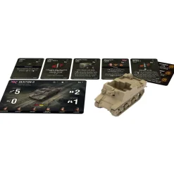 Flat River Group Gale Force Nine World of Tanks: Sexton II Assault Gun Expansion Miniature Game* Miniature Figures & Games