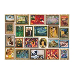 AreYouGame Gallery of Classics 1000-Piece Jigsaw Puzzle - Fine Art Masterpieces* Puzzles