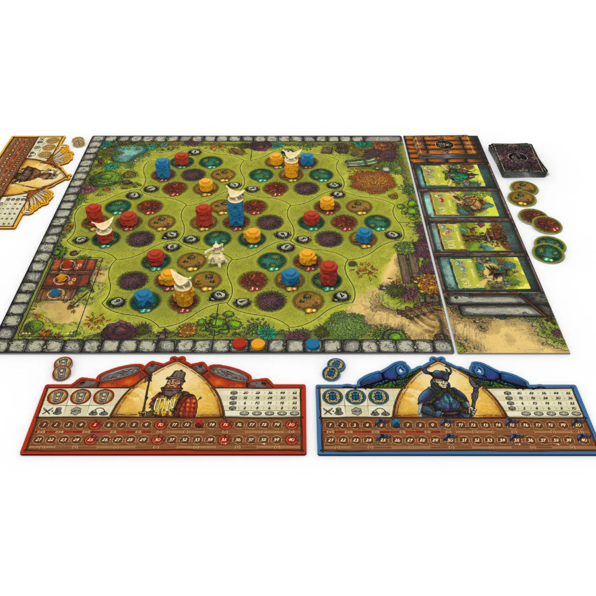 Flat River Group Garden Nation Strategy Board Game by Nathalie & Rémi Saunier* Board Games|Role-Playing Games
