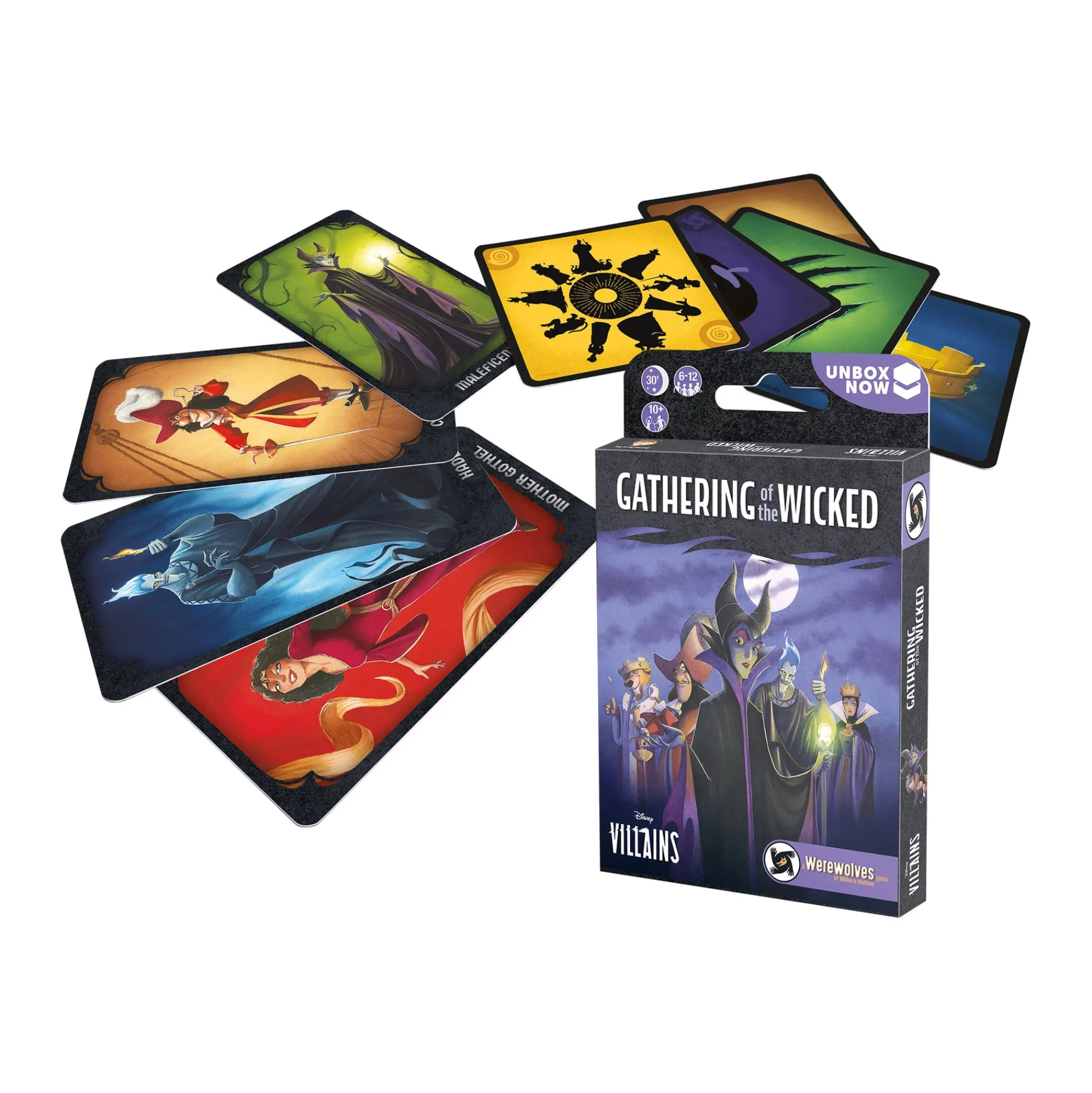 AreYouGame Gathering of the Wicked - Disney Villains: A Werewolves of Miller's Hollow Game* Role-Playing Games|Board Games