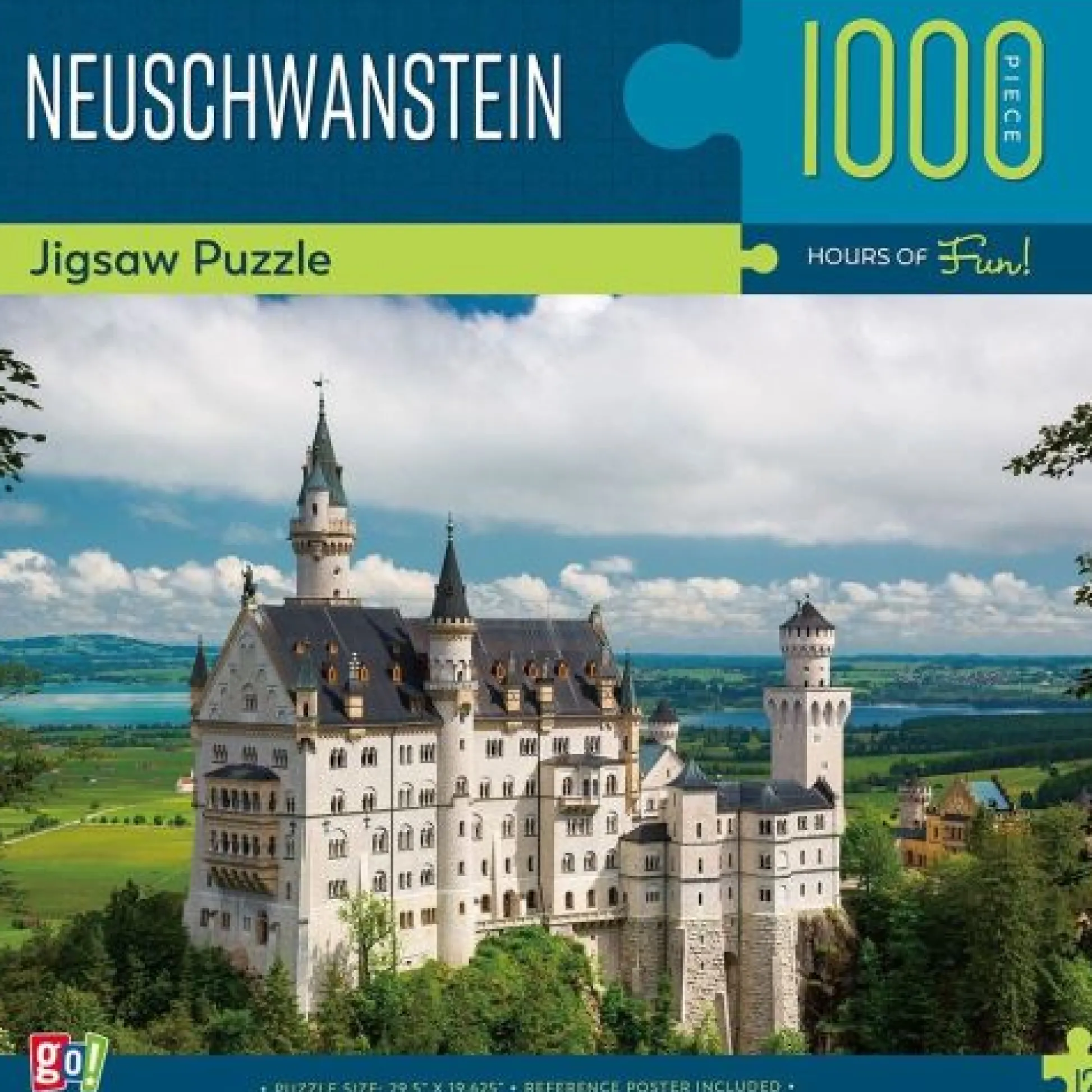 Calendar Holdings, LLC GC Enchanted Neuschwanstein Castle Jigsaw Puzzle - 1000 pc* Puzzles