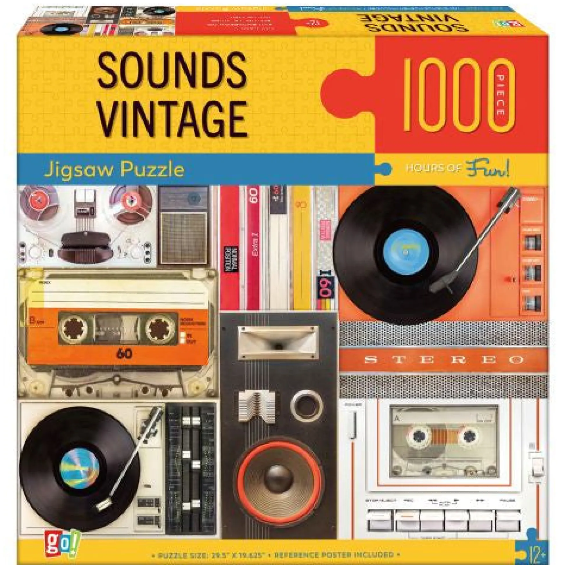 Calendar Holdings, LLC GC Retro Vinyl Record Jigsaw Puzzle - 1000 pc* Puzzles