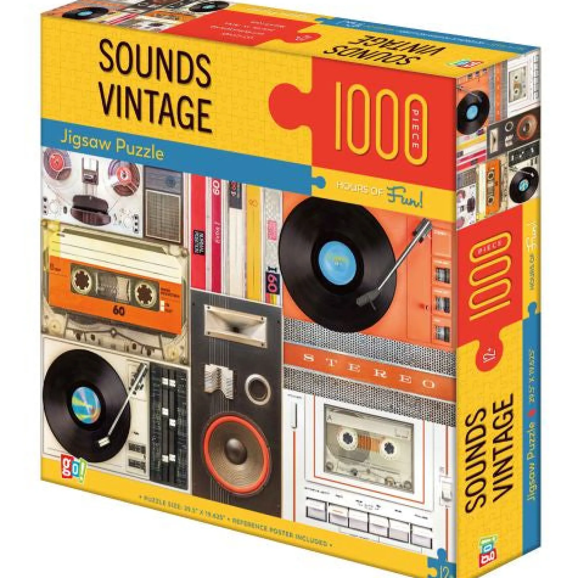Calendar Holdings, LLC GC Retro Vinyl Record Jigsaw Puzzle - 1000 pc* Puzzles