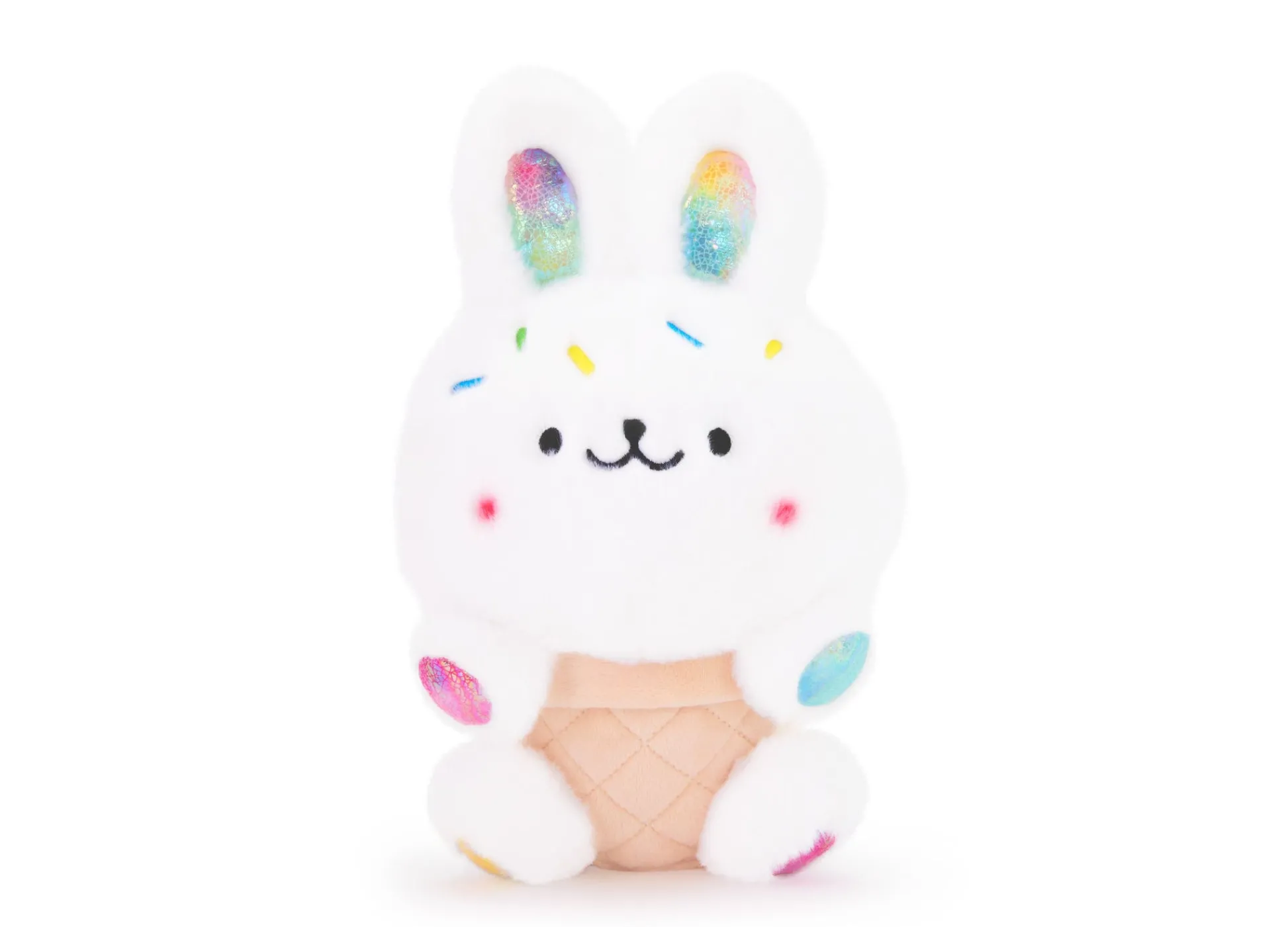 Macy's - Supplier Geoffrey's Toy Box 10 inch Bunny Ice Cream Cone Plush - Sprinkle Accents* Stuffed Animals|Stuffed Animals & Plush Toys