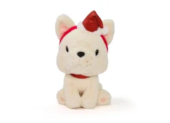 Macy's - Supplier Geoffrey's Toy Box 10 inch French Bulldog Plush with Christmas Hat* Stuffed Animals|Stuffed Animals & Plush Toys