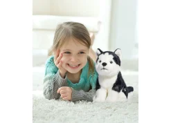 Macy's - Supplier Geoffrey's Toy Box 10 inch Siberian Husky Plush Puppy - Exclusive at Macy's* Social & Emotional Skills|Stuffed Animals