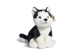 Macy's - Supplier Geoffrey's Toy Box 11.5 inch Siberian Husky Plush Puppy - Exclusive for Macy's* Social & Emotional Skills|Stuffed Animals