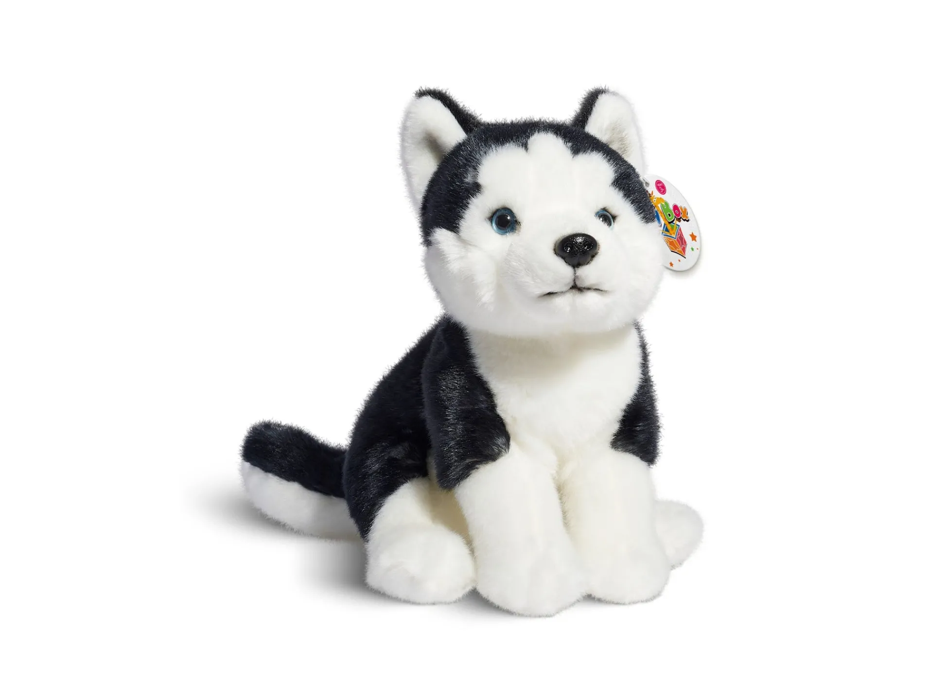 Macy's - Supplier Geoffrey's Toy Box 11.5 inch Siberian Husky Plush Puppy - Exclusive for Macy's* Social & Emotional Skills|Stuffed Animals