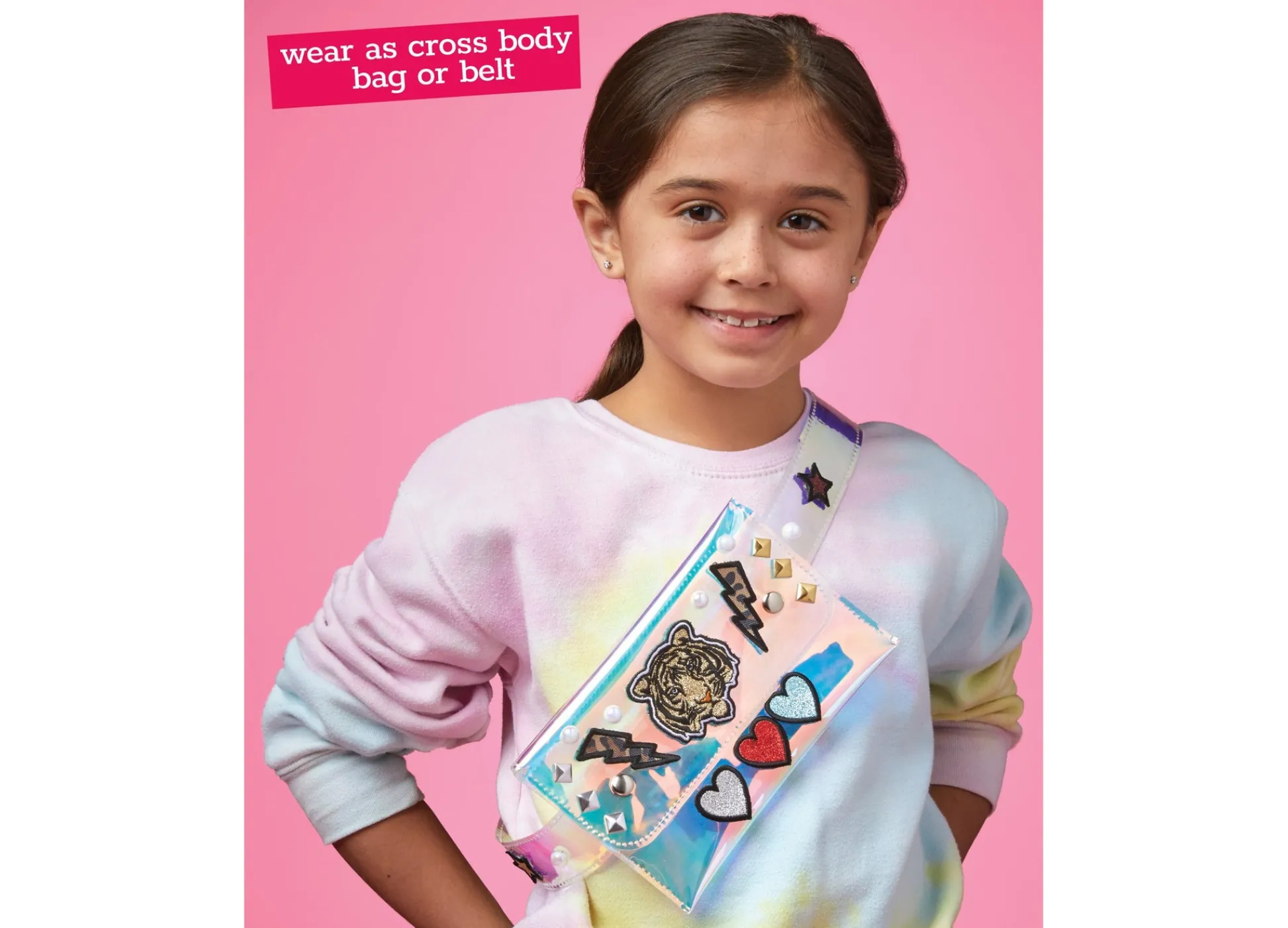 Macy's - Supplier Geoffrey's Toy Box DIY Belt Bag Craft Kit with Embroidered Patches - Exclusive at Macy's* Crafts & Activities