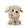 Macy's - Supplier Geoffrey's Toy Box Exclusive 10 inch Plush Golden Retriever with Tropical Lei - Light Brown* Stuffed Animals|Stuffed Animals & Plush Toys