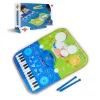 Macy's - Supplier Geoffrey's Toy Box 2-in-1 Electronic Piano & Drum Mat, 3 Pieces* Musical & Sound Toys|Musical Toys & Instruments