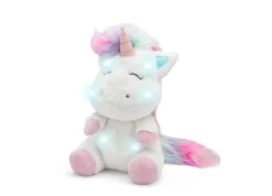 Macy's - Supplier Geoffrey's Toy Box 12-inch Interactive Unicorn Plush with LED Lights and Sound* Stuffed Animals|Stuffed Animals & Plush Toys