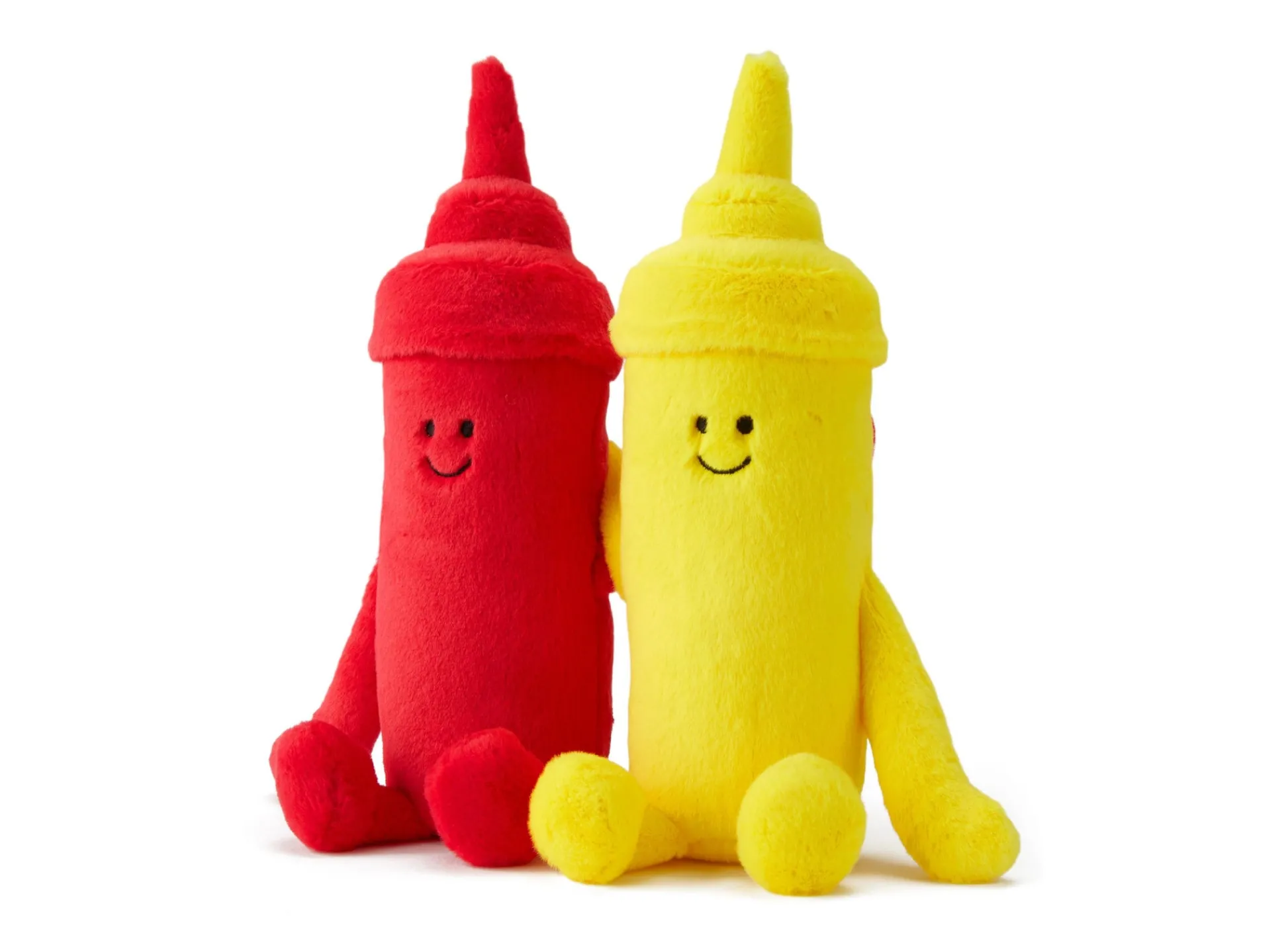 Macy's - Supplier Geoffrey's Toy Box 10-Inch Plush Ketchup and Mustard Set - Cuddle Pals* Stuffed Animals|Stuffed Animals & Plush Toys