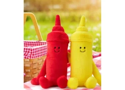 Macy's - Supplier Geoffrey's Toy Box 10-Inch Plush Ketchup and Mustard Set - Cuddle Pals* Stuffed Animals|Stuffed Animals & Plush Toys