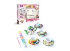 Macy's - Supplier Geoffrey's Toy Box 21-Piece DIY Tea Party Ceramic Painting Set* Drawing, Color & Painting
