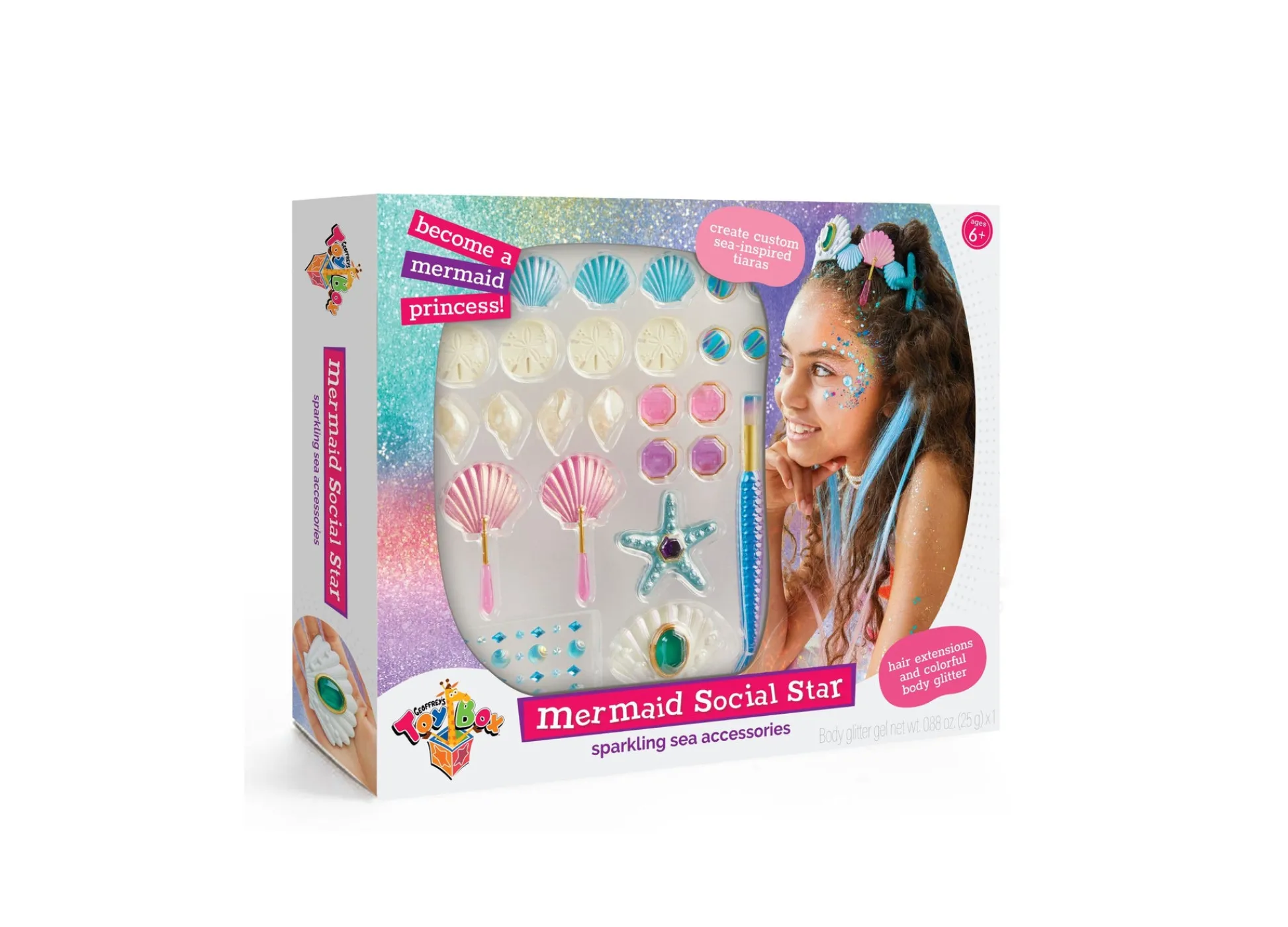 Macy's - Supplier Geoffrey's Toy Box 32-Piece Mermaid Social Star Accessory Set - Exclusive to Macy's* Dress Up & Accessories|Dress Up