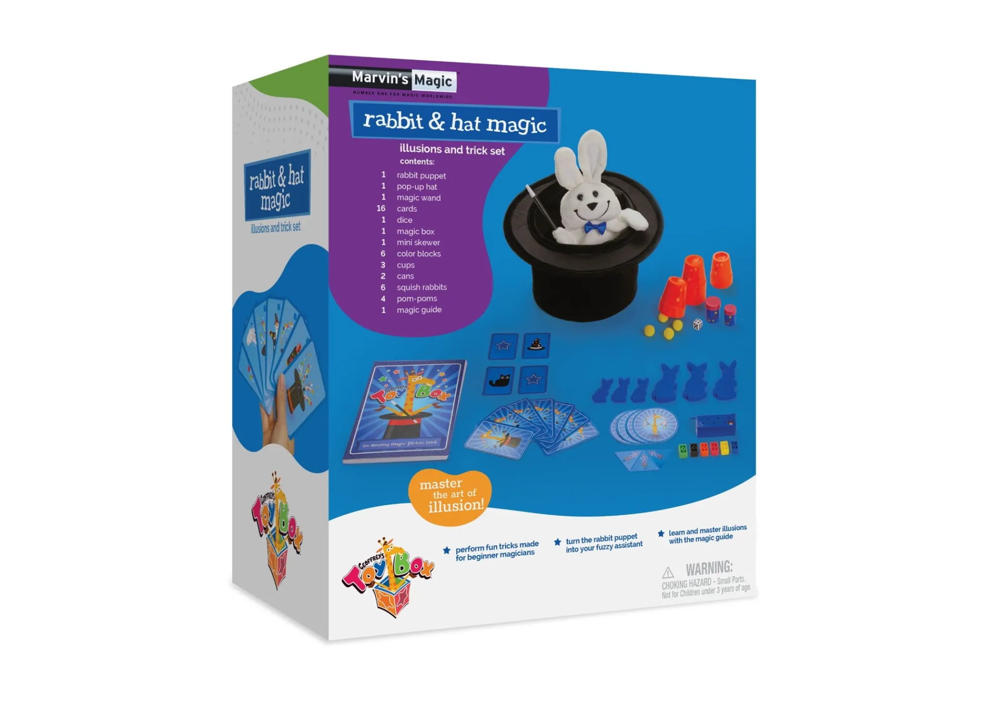 Macy's - Supplier Geoffrey's Toy Box 43-Piece Rabbit & Hat Magic Set for Beginners* Dress Up