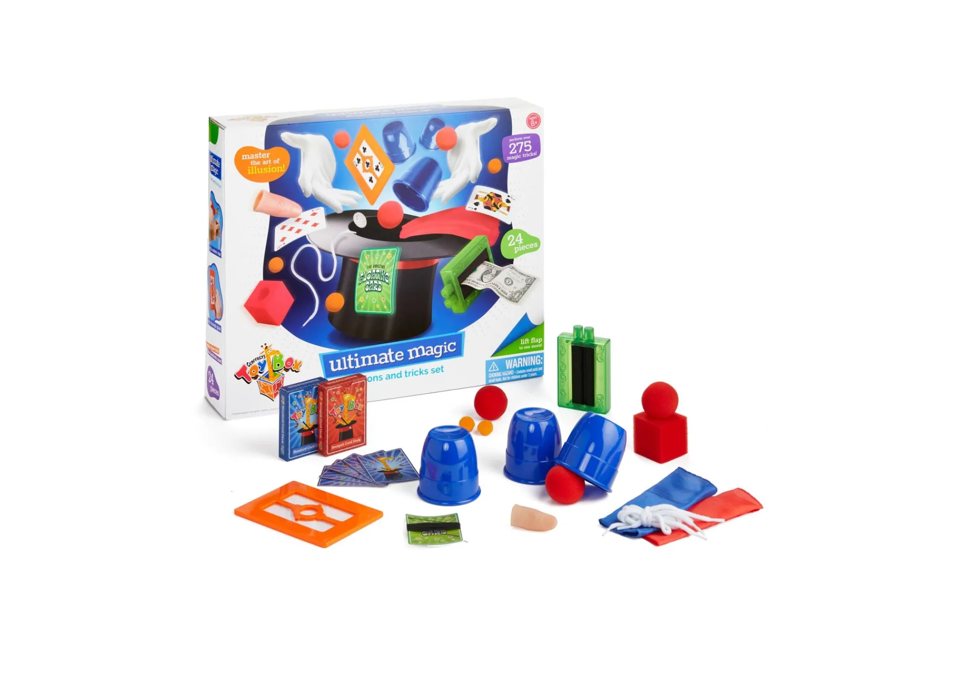 Macy's - Supplier Geoffrey's Toy Box 24-Piece Ultimate Magic Set for Beginner Magicians* Dress Up