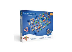 Macy's - Supplier Geoffrey's Toy Box 70-Piece Wooden Castle Building Set - Exclusive at Macy's* Wood & Jumbo Blocks