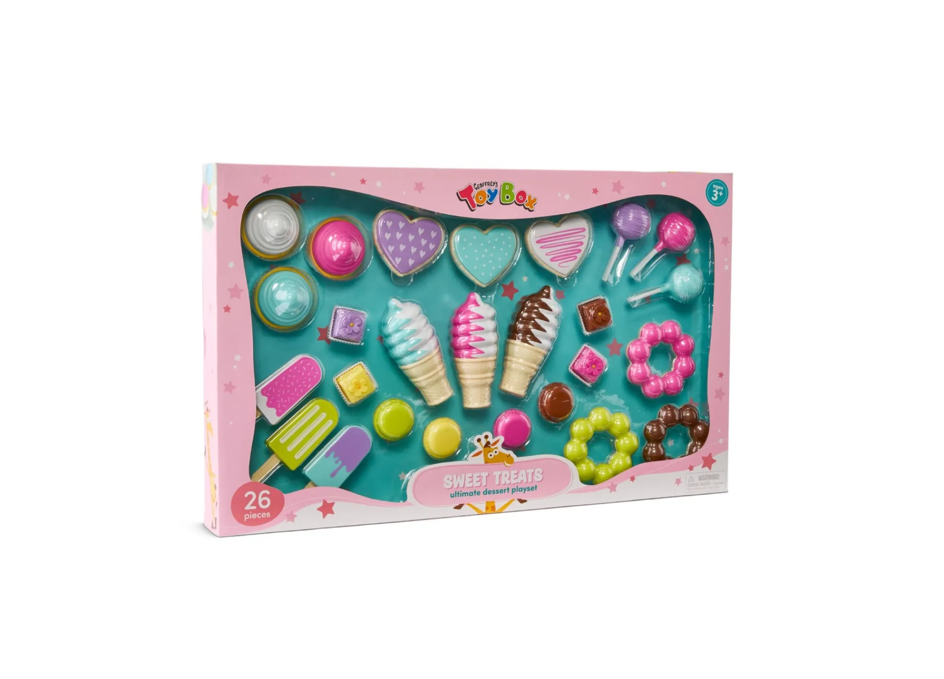 Macy's - Supplier Geoffrey's Toy Box Sweet Treats Ultimate Dessert Playset* Kitchens & Play Food|Dress Up
