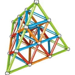 Educators Resource Geomag Confetti 127-Piece Magnetic Building Set - Colorful STEM Toy* Magnetic Tiles & Building Sets