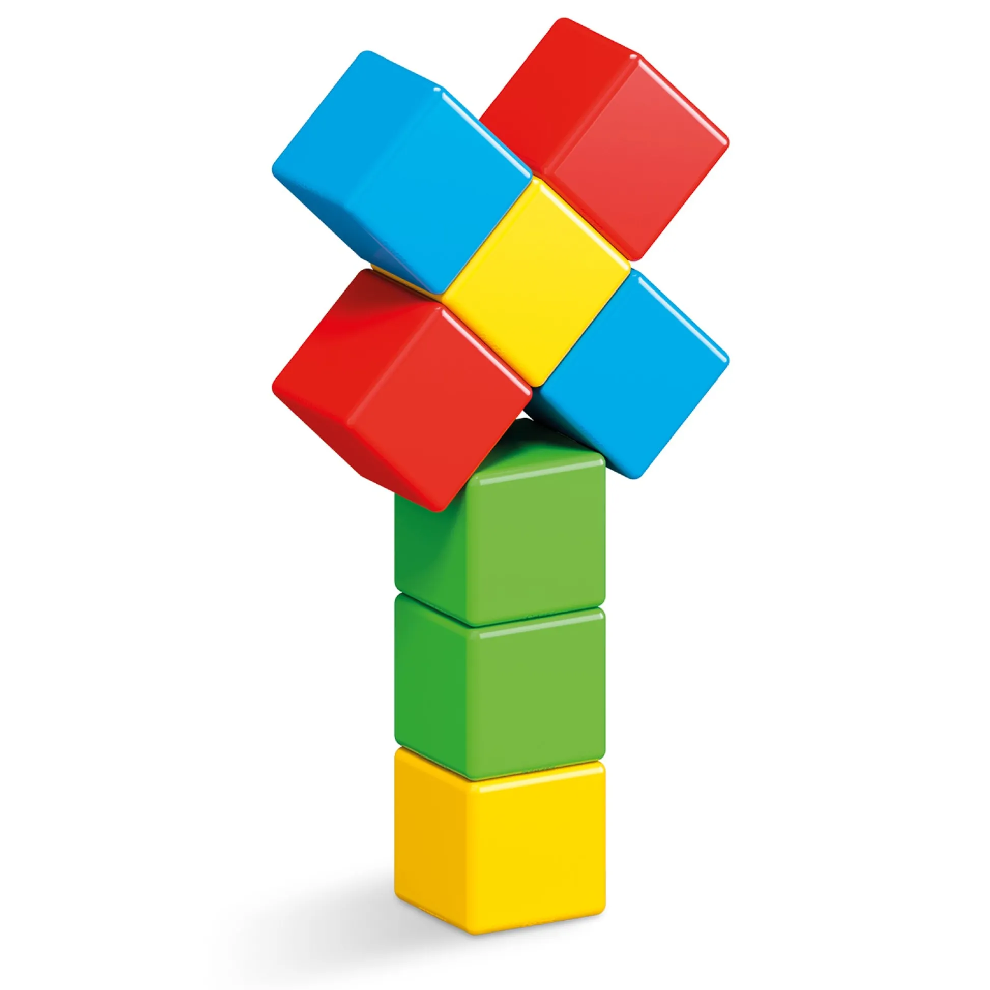 Educators Resource Geomag Magicube 128-Piece Recycled Classroom Set - Magnetic Building Blocks* Magnetic Tiles & Building Sets
