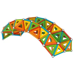 Educators Resource Geomag MASTERBOX Supercolor Recycled Magnetic Building Set - 388 Pieces* Magnetic Tiles & Building Sets