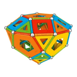 Educators Resource Geomag MASTERBOX Supercolor Recycled Magnetic Building Set - 388 Pieces* Magnetic Tiles & Building Sets