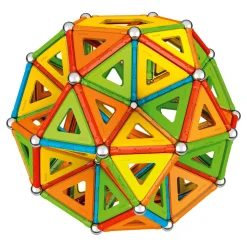 Educators Resource Geomag MASTERBOX Supercolor Recycled Magnetic Building Set - 388 Pieces* Magnetic Tiles & Building Sets