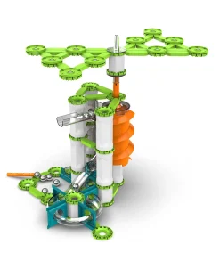 Educators Resource Geomag Mechanics Gravity 183-Piece Vertical Motor Set - Recycled* Magnetic Tiles & Building Sets