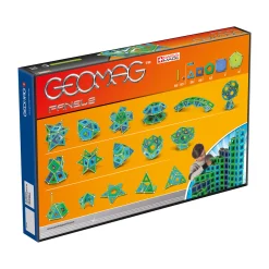 AreYouGame Geomag Panels Magnetic Construction Set - 192 Pieces* Magnetic Tiles & Building Sets