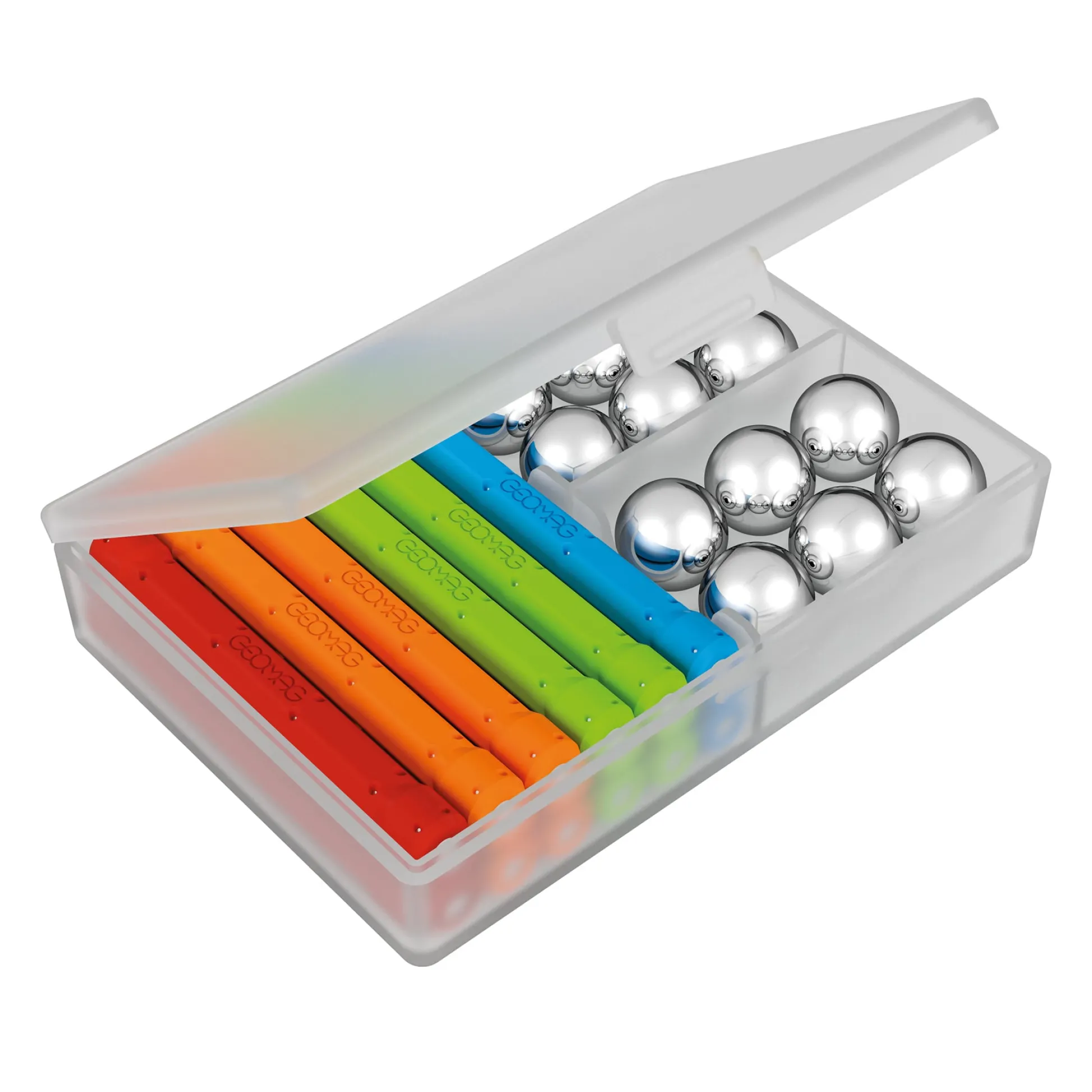 Educators Resource Geomag Supercolor Recycled Magnetic Building Set - 35 Pieces* Magnetic Tiles & Building Sets